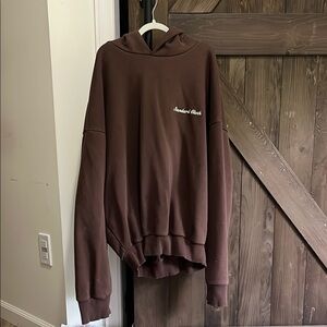 Cute Brown Hoodie size Medium